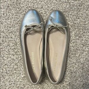 Jack Rogers Metallic Ballet Flat